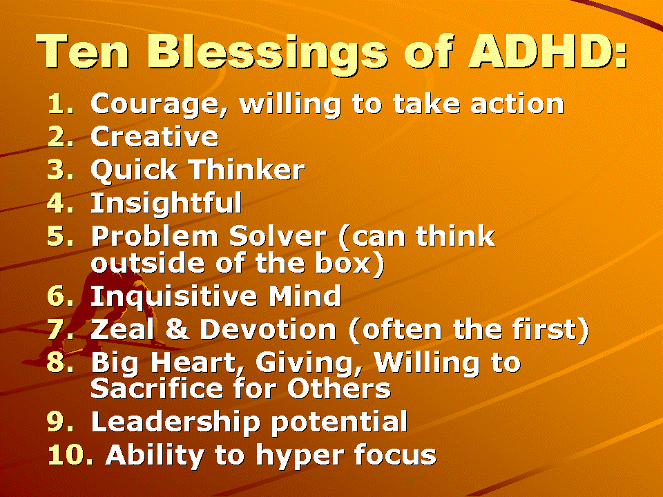 Why having ADHD is a blessing?